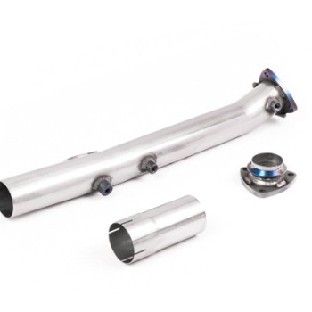 Ford Fiesta MK8/8.5 ST 1.5 & Puma ST - Non-Resonated GPF/OPF Delete Pipe (For Milltek Cat-Back) - Milltek Cat-Back