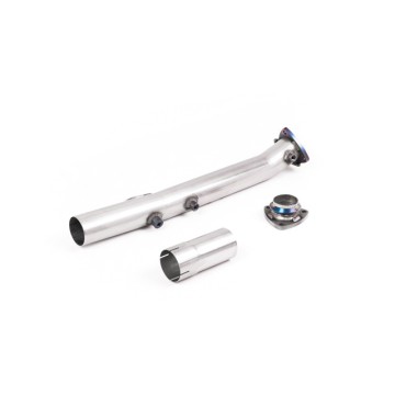 Ford Fiesta MK8/8.5 ST 1.5 & Puma ST - Non-Resonated GPF/OPF Delete Pipe (For Milltek Cat-Back) - Milltek Cat-Back