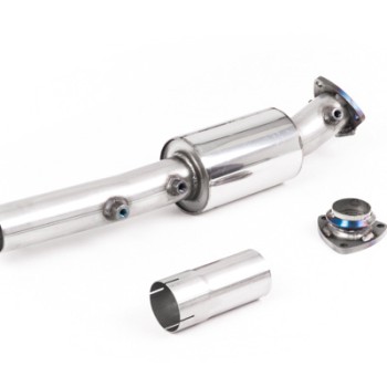 Ford Fiesta MK8/8.5 ST 1.5 & Puma ST - Resonated GPF/OPF Delete Pipe (For Milltek Cat-Back) - Milltek Cat-Back