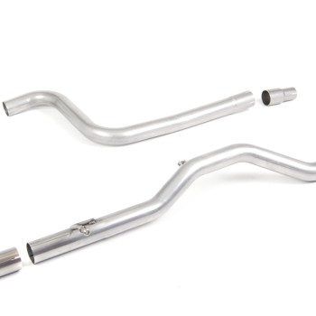 Ford Fiesta MK8 1.0T ST Line - Non-Resonated (Louder) GPF-Back Exhaust System with Carbon JET-90 Trim - Carbon Fibre - Single