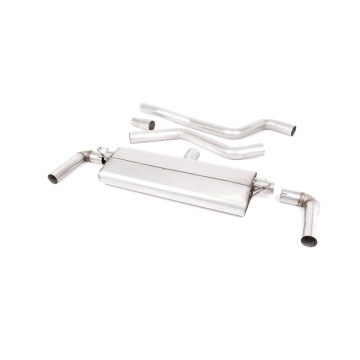 Ford Focus MK4 ST Hatch - GPF/OPF Back Exhaust System with Polished GT-115 Trims - Polished