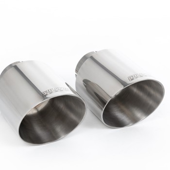 Ford F150 Raptor V6 Supercab (Gen 2) - Cat-Back Exhaust System with GT-115 Polished Trims - Polished