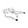 Ford F150 Raptor V6 Supercab (Gen 2) - Cat-Back Exhaust System with GT-115 Cerakote Black Trims - Cerakote Black
