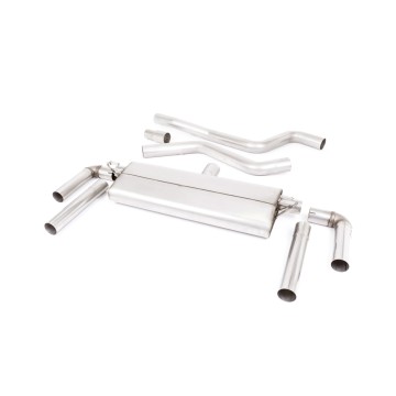 Ford Focus MK4 ST Estate/Wagon - GPF Back Exhaust System with Cerakote Black GT-115 Trims - EC Approved - Cerakote Black