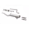 Ford Fiesta MK7 ST 1.6 - Resonated (quieter) Cat Back Exhaust System with Polished Tips - Polished