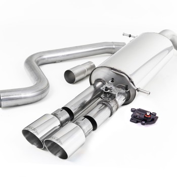 Ford Fiesta MK8/8.5 ST 1.5 - GPF Back System with Polished GT-90 Trims - Polished