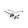 Ford Puma ST (GPF Equipped) - Valved OPF Back Exhaust System with Carbon Jet-90 Trims - Carbon Fibre