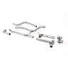 Ford Fiesta MK8 1.0T ST Line (Non GPF Models) Dual Outlets - Non Resonated (Louder) Dual Outlet Exhaust System with Polished GT-100 Trim (Requires Maxton Diffuser) - Polished - Exhaust Only