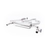 Hyundai/Kia i30N Performance (Non GPF Models) - Non-Resonated (Louder) Cat-Back Exhaust System with Cerakote Black GT-115 Trims - Cerakote Black