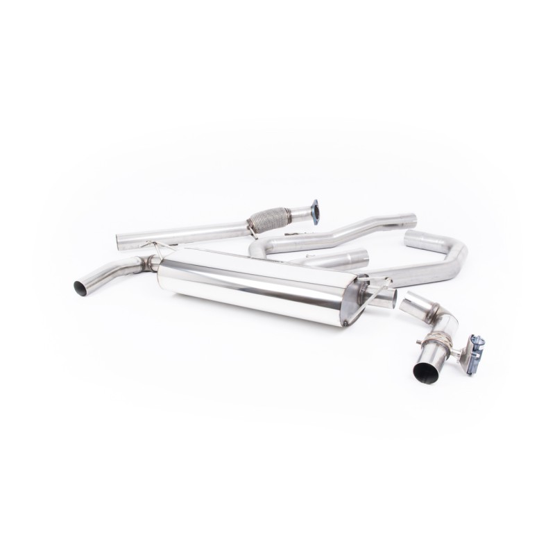 Hyundai/Kia i30N Performance (Non GPF Models) - Non-Resonated (Louder) Cat-Back Exhaust System with Carbon Fibre Jet-115 Trims - Carbon Fibre