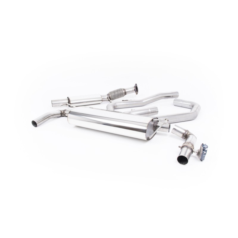 Hyundai/Kia i30N Performance (Non GPF Models) - Resonated Cat-Back Exhaust System with Burnt Titanium GT-115 Trims - Burnt Titanium