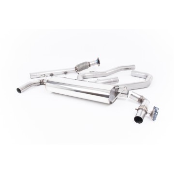Cat-Back Exhaust System with Polished GT-115 Trims