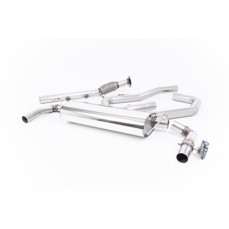 Cat-Back Exhaust System with Polished GT-115 Trims