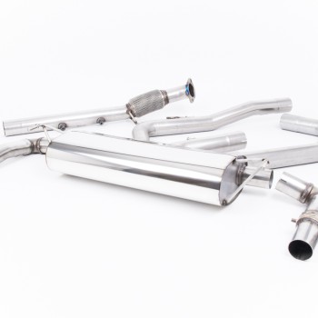 Cat-Back Exhaust System with Titanium GT-115 Trims