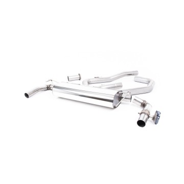 Hyundai/Kia i30N Performance Fastback (GPF Models) - GPF Back Exhaust System with Titanium GT-115 Trims - Brushed Titanium