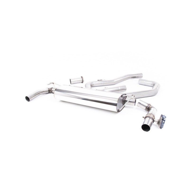 Hyundai/Kia i30N Performance Fastback (GPF Models) - GPF Back Exhaust System with Carbon JET-115 Trims - Carbon Fibre