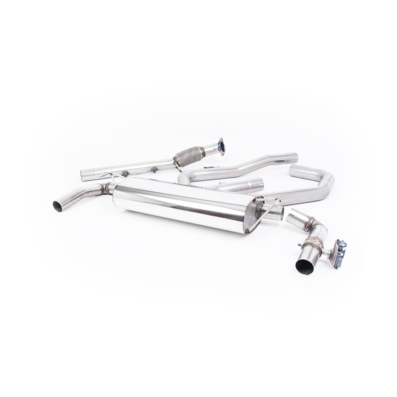 Hyundai/Kia i30N Performance Fastback (GPF Models) - Cat-Back Exhaust System with Polished GT-115 Trims - Removes OPF - Polished