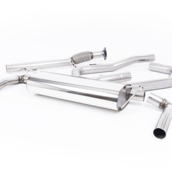 Hyundai/Kia i30N (Non GPF Models) - Non-Resonated (Louder) Cat-Back Exhaust System with Polished GT-115 Trims - Polished