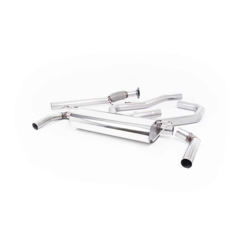 Hyundai/Kia i30N (Non GPF Models) - Non-Resonated (Louder) Cat-Back Exhaust System with Cerakote Black GT-115 Trims - Cerakote Black