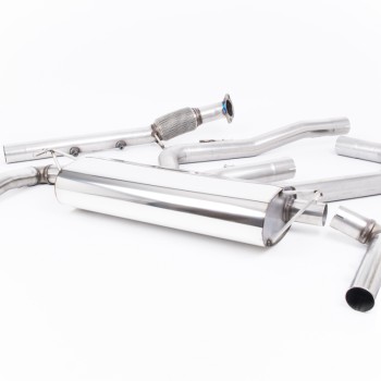 Hyundai/Kia i30N (GPF Models) - Cat-Back Exhaust System with Carbon JET-115 Trims - Removes OPF - Carbon Fibre