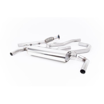 Hyundai/Kia i30N (GPF Models) - Cat-Back Exhaust System with Carbon JET-115 Trims - Removes OPF - Carbon Fibre