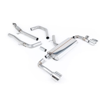 Hyundai/Kia i30N Performance Facelift (GPF Models) - Cat Back Exhaust System with Polished GT-139 Trims - Removes OPF - Polished
