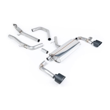 Hyundai/Kia i30N Performance Facelift (GPF Models) - Cat Back Exhaust System with Cerakote Black GT-139 Trims - Removes OPF - Cerakote Black
