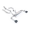 Hyundai/Kia i30N Performance Facelift (GPF Models) - Cat Back Exhaust System with Cerakote Black GT-139 Trims - Removes OPF - Cerakote Black