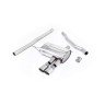 Mini Cooper S F56 - Non-Resonated (Louder) Cat-Back Exhaust System with Polished Tips - Polished