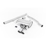 Mini Cooper S F56 - Valved & Non-Resonated (Louder) Cat-Back Exhaust System with Polished Tips - Polished