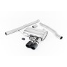 Mini Cooper S F56 - Valved & Non-Resonated (Louder) Cat-Back Exhaust System with Carbon Fibre Tips - Carbon Fibre