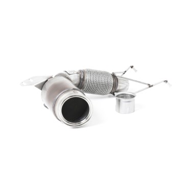 Mini Cooper S/JCW F55/F56 (LCI Only) - Large Bore Downpipe with Hi-Flow Sports Cat (For OE Systems) - OE System