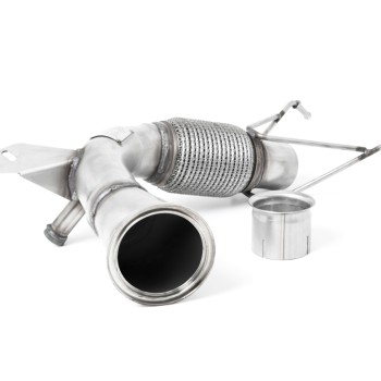 Mini Cooper S/JCW F55/F56 (LCI Only) - Large Bore Downpipe & De-Cat (For OE Systems) - OE System