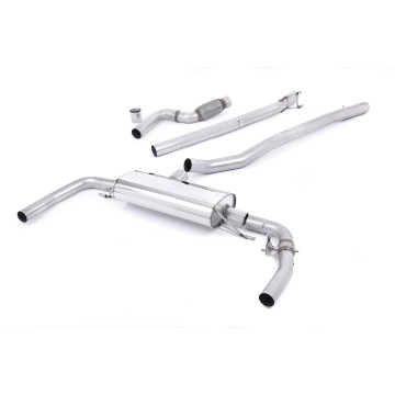 Mercedes CLA45 AMG - Non-Resonated (Louder) Cat-Back Exhaust System - Uses OE Trims - Valved