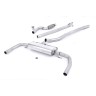 Mercedes CLA45 AMG - Non-Valved & Non-Resonated (Louder) Cat-Back Exhaust System - Uses OE Trims - Non-Valved