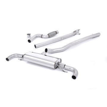 Mercedes A45 AMG W176 - Non-Valved & Non-Resonated Cat-Back Race Exhaust System (Uses OE Trims) - Non-Valved