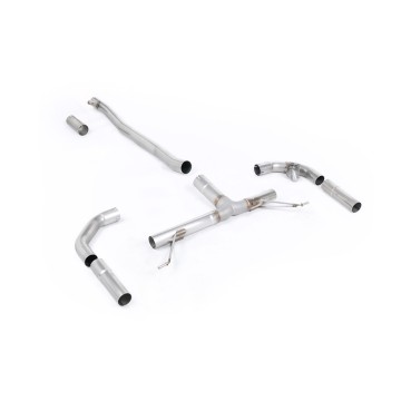 Mercedes A35 AMG - Race & Valved Front Pipe Back Exhaust (Uses OE Trims) - Valved