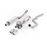 Peugeot 208 GTi - Resonated (Quieter) Cat-Back Exhaust System with Polished Trims - Polished