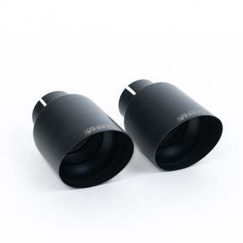 Porsche 987 S 3.4 Boxter/Cayman (Gen 2) - Resonated (Quieter) Cat-Back Exhaust System - Cerakote Black