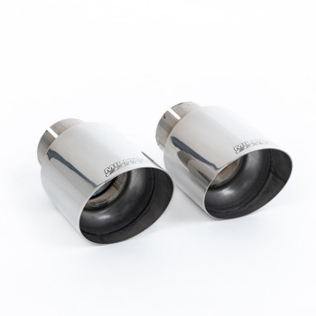 Porsche 987 S 3.2 Boxter/Cayman (Gen 1) - Cat-Back Exhaust System with Polished Trims - Polished