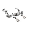 Porsche 718 GTS & Spyder Boxster/GT4 4.0 Cayman (GPF Pre Feb 2020 Models) - GPF/OPF Bypass With Titanium GT-115 Trims - Brushed Titanium