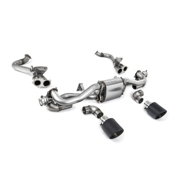 Porsche 718 GTS & Spyder Boxster/GT4 4.0 Cayman (GPF Pre Feb 2020 Models) - GPF/OPF Bypass With Carbon Jet-115 Trims - Carbon Fibre