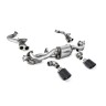 Porsche 718 GTS & Spyder Boxster/GT4 4.0 Cayman (GPF Pre Feb 2020 Models) - GPF/OPF Bypass With Carbon Jet-115 Trims - Carbon Fibre