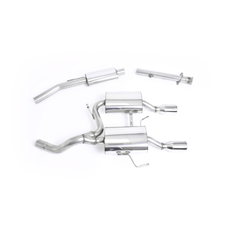 Renault Clio 182 2.0 16V - Complete Resonated Exhaust System with Catalyst Delete - Resonated