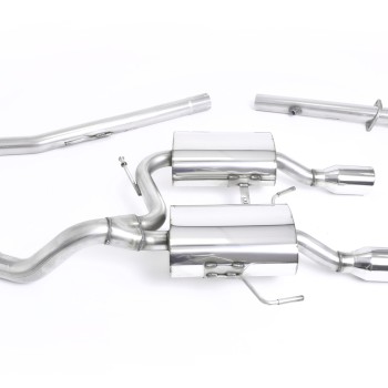 Renault Clio 182 2.0 16V - Complete Non-Resonated Exhaust System with Catalyst Delete - Non-Resonated