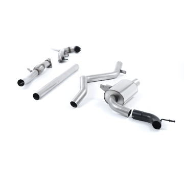 Renault Megane Renaultsport II (Cup, Trophy/Trophy R) - Non-Resonated Turbo-Back Exhaust System with Catalyst Delete - Non-Resonated