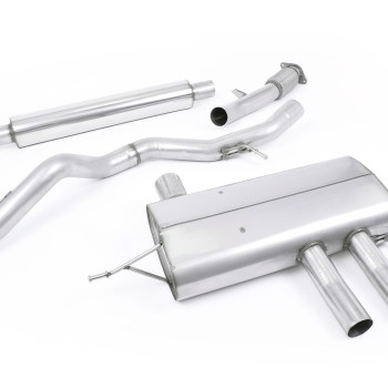 Renault Megane Renaultsport 280 (Non GPF Models) - Resonated Cat-Back Exhaust System - Uses OE Tips