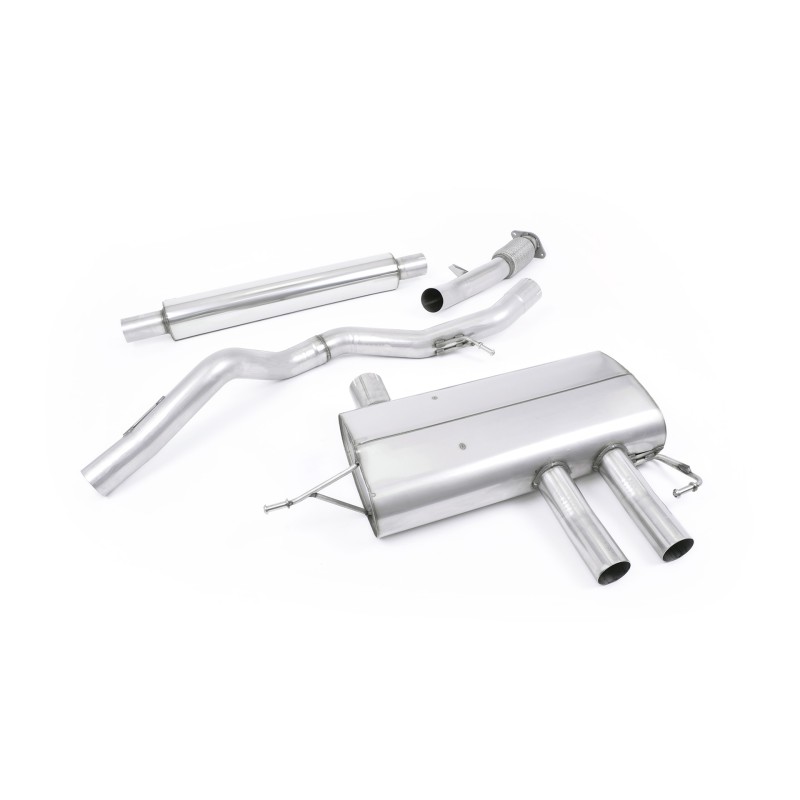 Renault Megane Renaultsport RS300 - GPF/OPF Back Exhaust System - Uses OE Tips