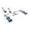 Subraru Impreza WRX & STi (2014 - 2021) - Resonated (Quieter) Cat-Back Exhaust System with Burnt Titanium GT-100 Tips - EC-Approved. - Burnt Titanium