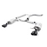Seat Leon ST Cupra 280/290 2.0 TSI (Non GPF Models) - Non-Resonated (Louder) Cat-Back Exhaust System with Quad Round Cerakote Black Tips - Cerakote Black - GT